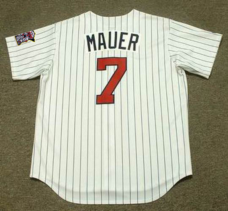 Joe Mauer Minnesota Twins 2010 Baseball jersey retro stitched fan gear RTJ00480