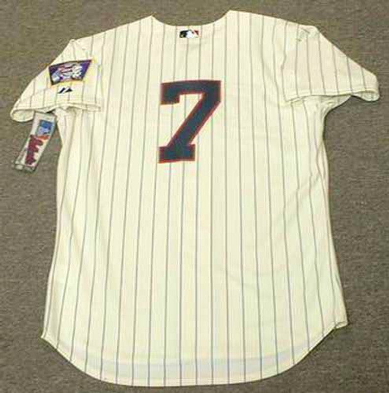 JM MT 2012 Home Baseball Stitched Jersey, Vintage Baseball Jersey, Retro Sewn Jersey