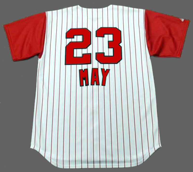 Lee May Cincinnati Reds 1960s Baseball jersey retro stitched fan gear RTJ00142