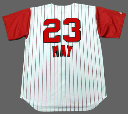 Lee May Cincinnati Reds 1960s Baseball jersey retro stitched fan gear RTJ00142