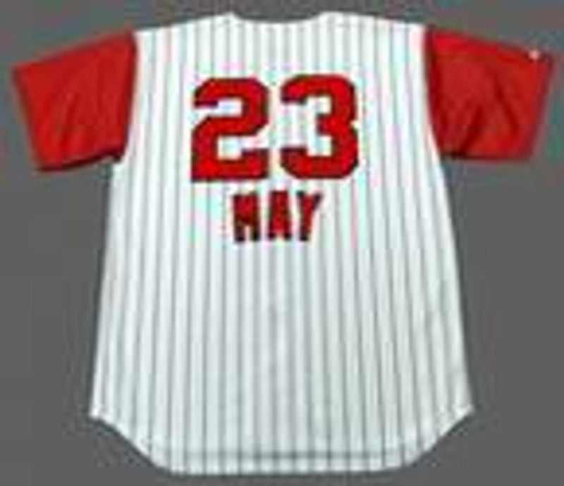 Lee May Cincinnati Reds 1960s Baseball jersey retro stitched fan gear RTJ00142