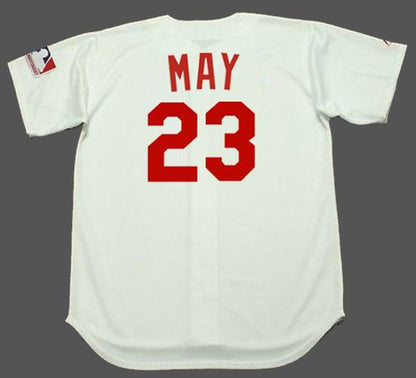 Lee May Cincinnati Reds 1969 Baseball jersey retro stitched fan gear RTJ00141