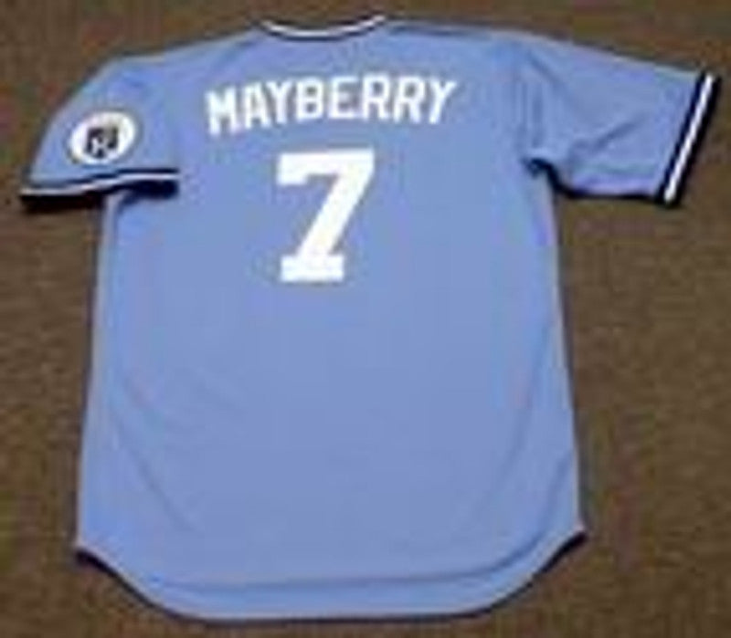John Mayberry Kansas City Royals 1975 Baseball jersey retro stitched fan gear RTJ00416