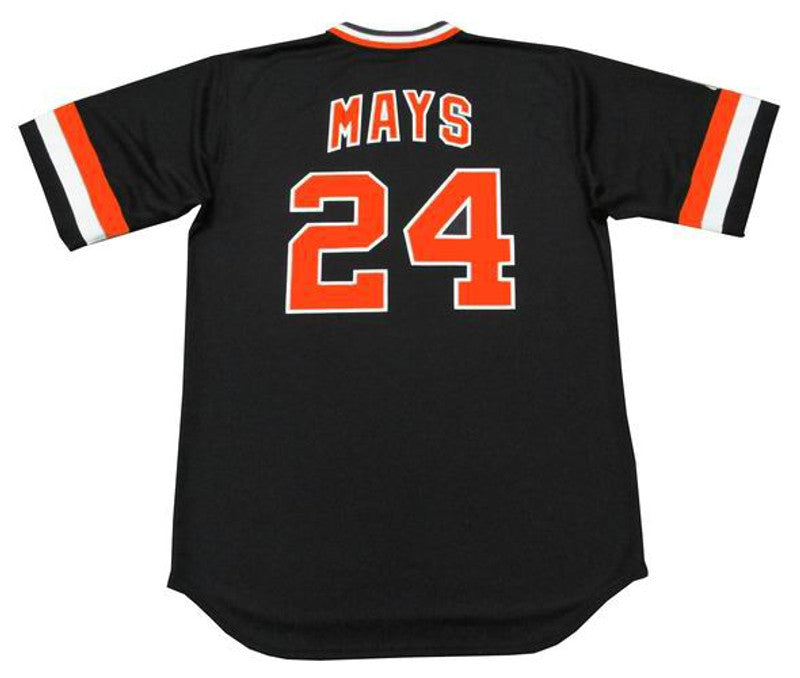 WM SFG Cooperstown Away Baseball Stitched Jersey, Vintage Baseball Jersey, Retro Sewn Jersey