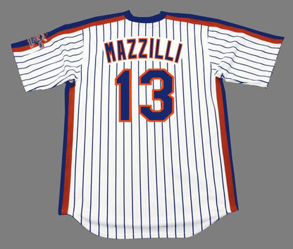 Lee Mazzilli New York Mets 1986 Baseball jersey retro stitched fan gear RTJ00139