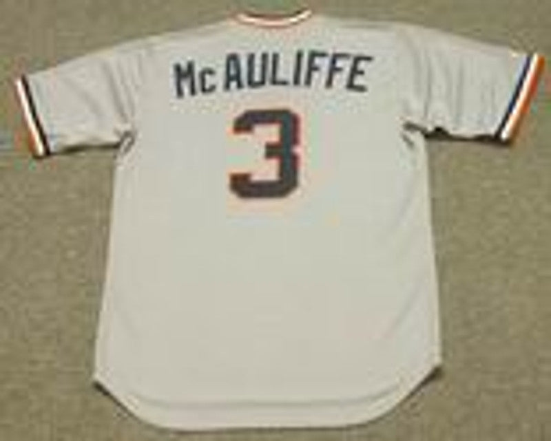 Dick Mcauliffe Detroit Tigers 1972 Baseball jersey retro stitched fan gear RTJ01139