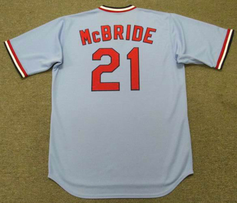 Bake Mcbride St. Louis Cardinals 1975 Baseball jersey retro stitched fan gear RTJ01854