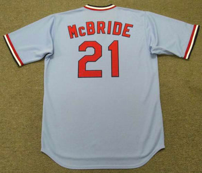 Bake Mcbride St. Louis Cardinals 1975 Baseball jersey retro stitched fan gear RTJ01854