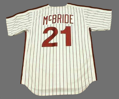 Bake Mcbride Philadelphia Phillies 1980 Baseball jersey retro stitched fan gear RTJ01855