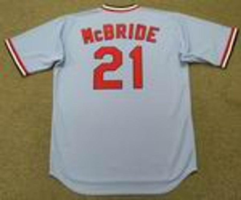Bake Mcbride St. Louis Cardinals 1975 Baseball jersey retro stitched fan gear RTJ01854
