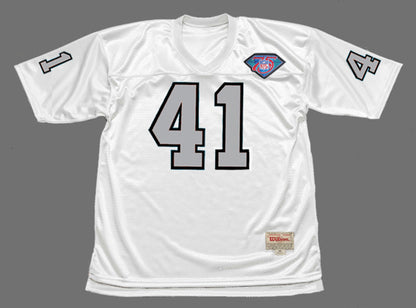 Los Angeles Raiders Napoleon Mccallum 1994 Away Throwback Football Jersey product image