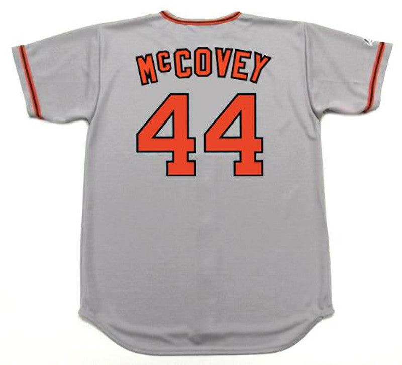 WM SFG 1973 Cooperstown Away Baseball Stitched Jersey, Vintage Baseball Jersey, Retro Sewn Jersey