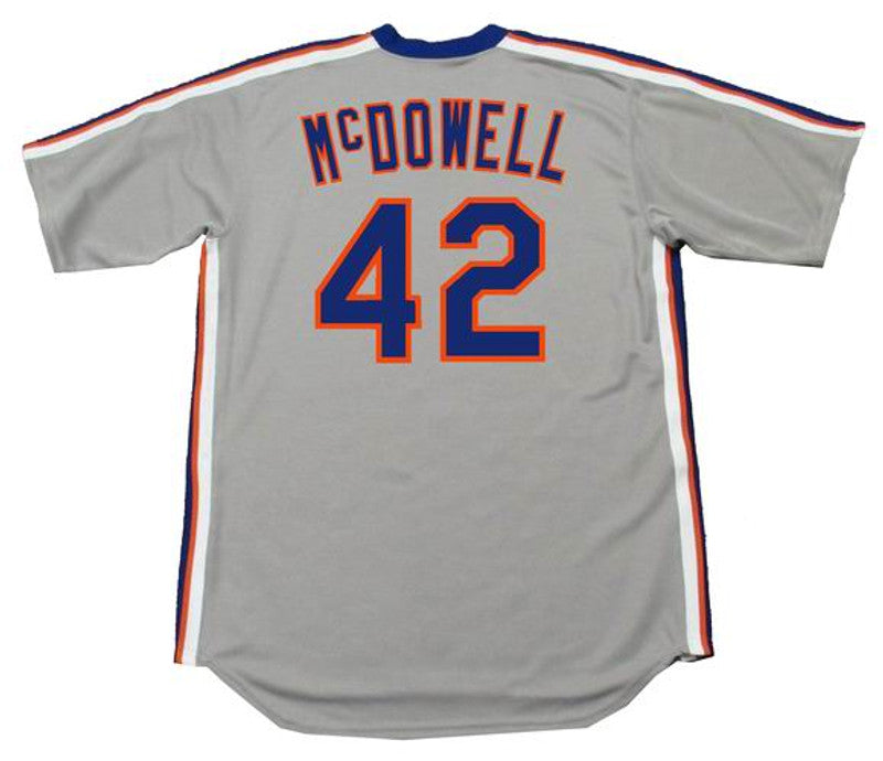 RM NYM 1987 Cooperstown Away Baseball Stitched Jersey, Vintage Baseball Jersey, Retro Sewn Jersey