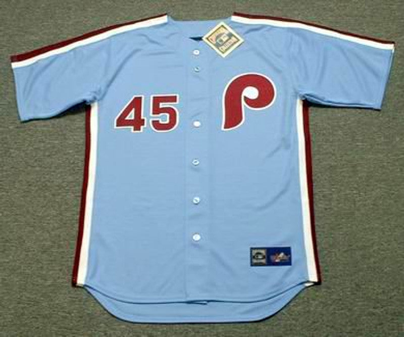 TM PP 1980 Cooperstown Away Stitched Jersey, Vintage Baseball Jersey, Retro Sewn Jersey