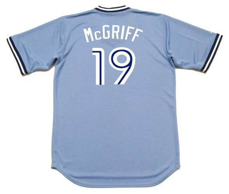 Fred Mcgriff Toronto Blue Jays 1987 Baseball jersey retro stitched fan gear RTJ00922