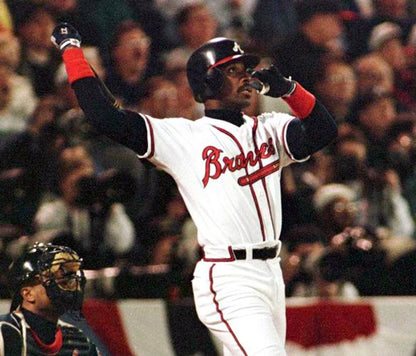 Fred Mcgriff Atlanta Braves 1995 Baseball jersey retro stitched fan gear RTJ00925