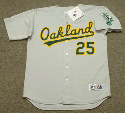 Mark Mcgwire Oakland Athletics 1989 Baseball jersey retro stitched fan gear RTJ00024