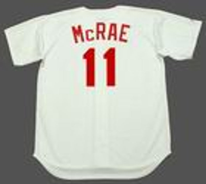 Hal Mcrae Cincinnati Reds 1971 Baseball jersey retro stitched fan gear RTJ00786