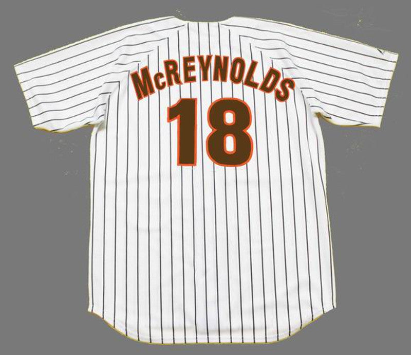Kevin Mcreynolds San Diego Padres 1986 Baseball jersey retro stitched fan gear RTJ00215