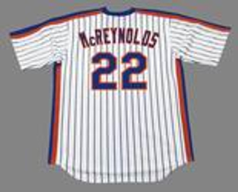 Kevin Mcreynolds New York Mets 1987 Baseball jersey retro stitched fan gear RTJ00217