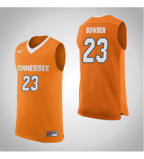 Tennessee Volunteers 23 Jordan Bowden College Basketball Jersey Orange retro stitched fan jersey RTJ2109 image 1