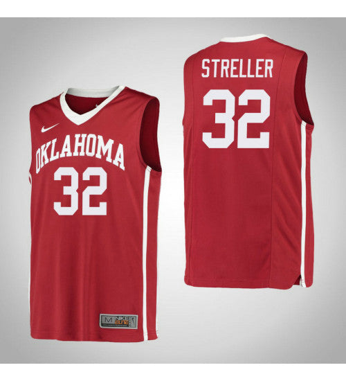 Oklahoma Sooners 32 Read Streller College Basketball Jersey Red 4123 retro stitched fan jersey RTJ8526 image 1