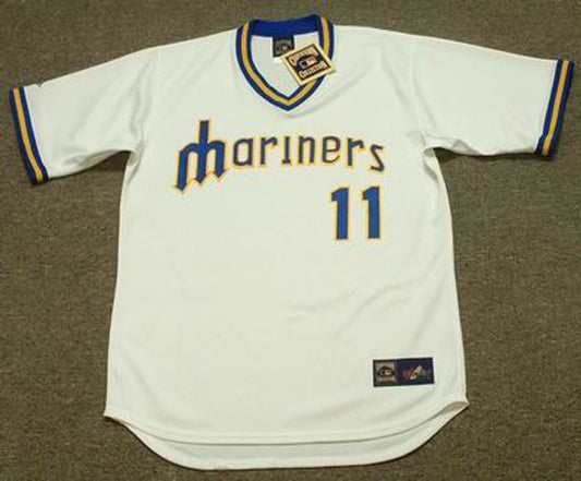 Mario Mendoza Seattle Mariners 1979 Baseball jersey retro stitched fan gear RTJ00049