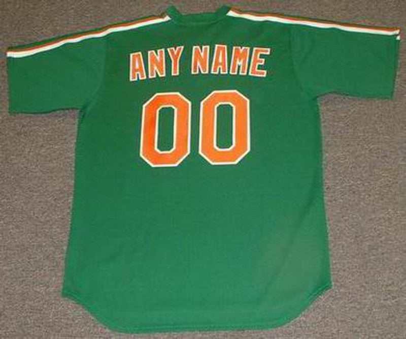 NYM NYM 1985 Cooperstown St. Pattys Day Custom Name Number Stitched Jersey, Vintage Baseball Jersey, Retro Sewn Jersey