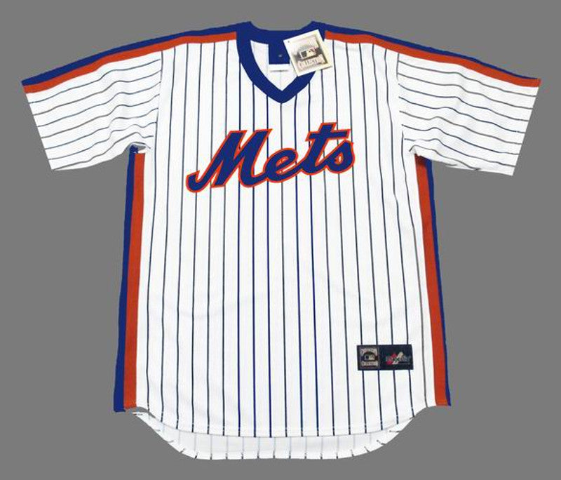 NYM NYM 1980s Cooperstown Throwback Home Stitched Jersey, Vintage Baseball Jersey, Retro Sewn Jersey