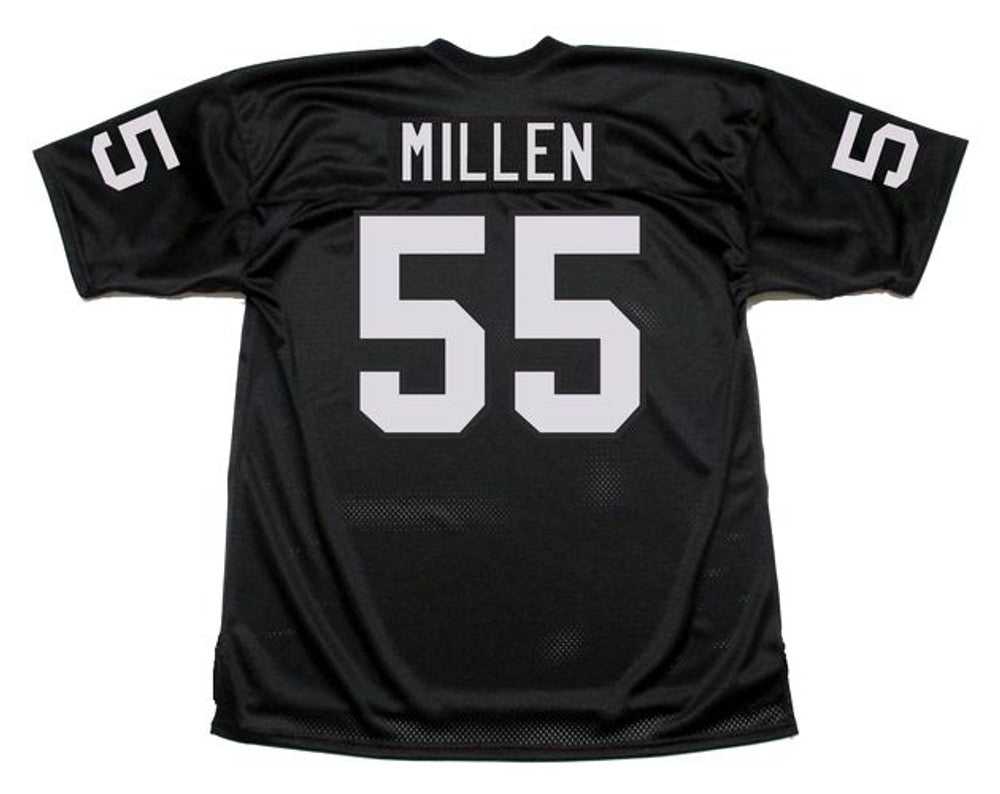 Los Angeles Raiders Matt Millen 1983 Home Throwback Football Jersey product image