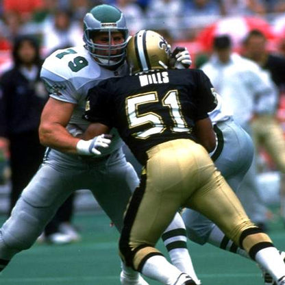 New Orleans Saints Custom Home Throwback Football Jersey product image
