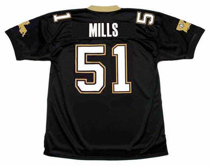 New Orleans Saints Sam Mills 1994 Home Throwback Football Jersey product image