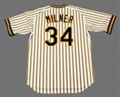 John Milner Pittsburgh Pirates 1978 Baseball jersey retro stitched fan gear RTJ00415