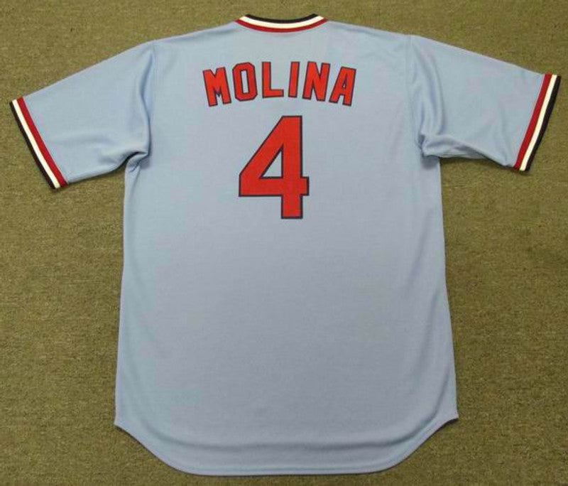 YM SLC 1980s Cooperstown Away Baseball Stitched Jersey, Vintage Baseball Jersey, Retro Sewn Jersey