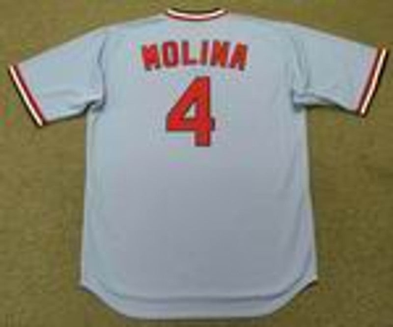 YM SLC 1980s Cooperstown Away Baseball Stitched Jersey, Vintage Baseball Jersey, Retro Sewn Jersey