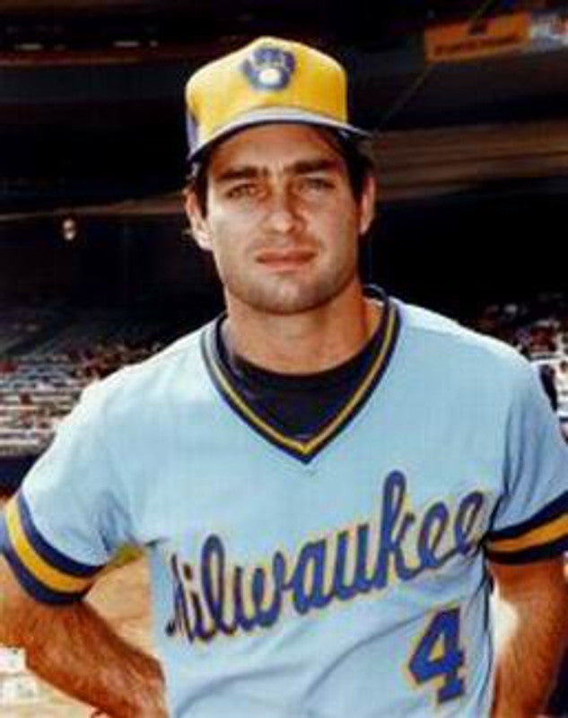 PM MB Milwaukee 1984 Cooperstown Throwback Away Stitched Jersey, Vintage Baseball Jersey, Retro Sewn Jersey