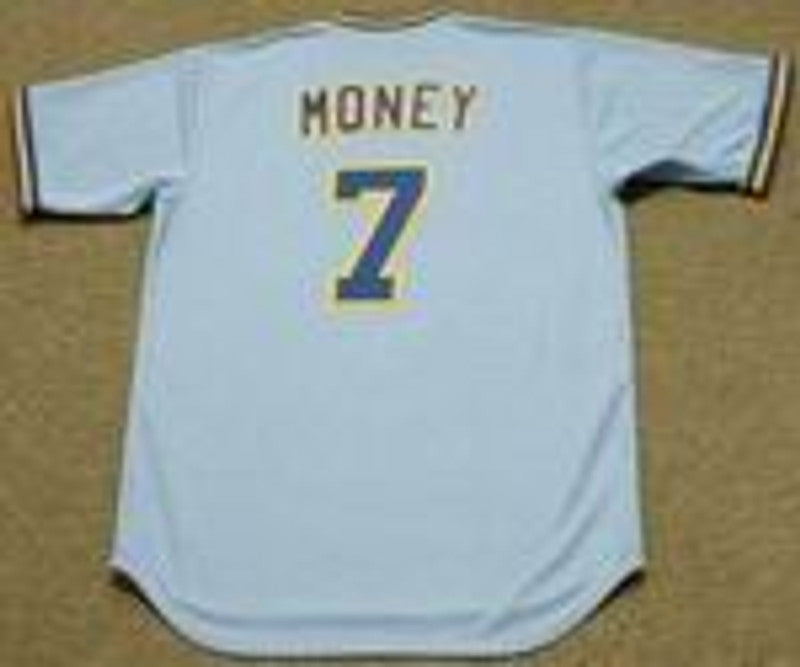 Don Money Milwaukee Brewers 1975 Baseball jersey retro stitched fan gear RTJ01109