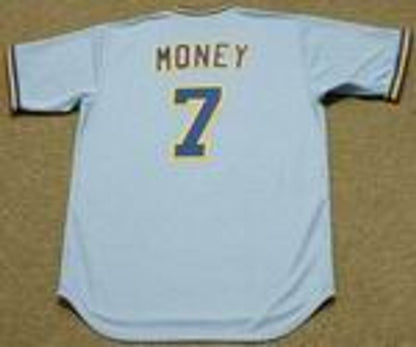 Don Money Milwaukee Brewers 1975 Baseball jersey retro stitched fan gear RTJ01109