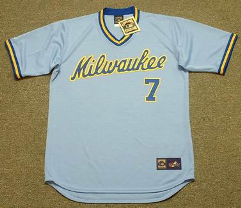 Don Money Milwaukee Brewers 1982 Baseball jersey retro stitched fan gear RTJ01107