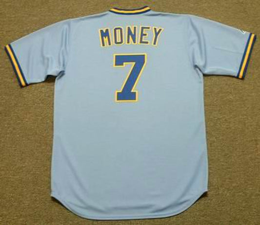 Don Money Milwaukee Brewers 1982 Baseball jersey retro stitched fan gear RTJ01107