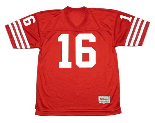 San Francisco 49ers Joe Montana 1989 Home Throwback Football Jersey product image