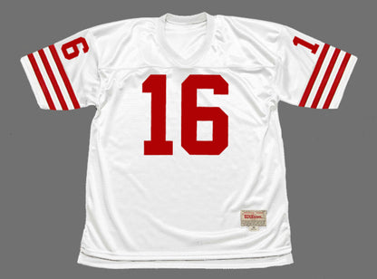 San Francisco 49ers Joe Montana 1989 Away Throwback Football Jersey product image