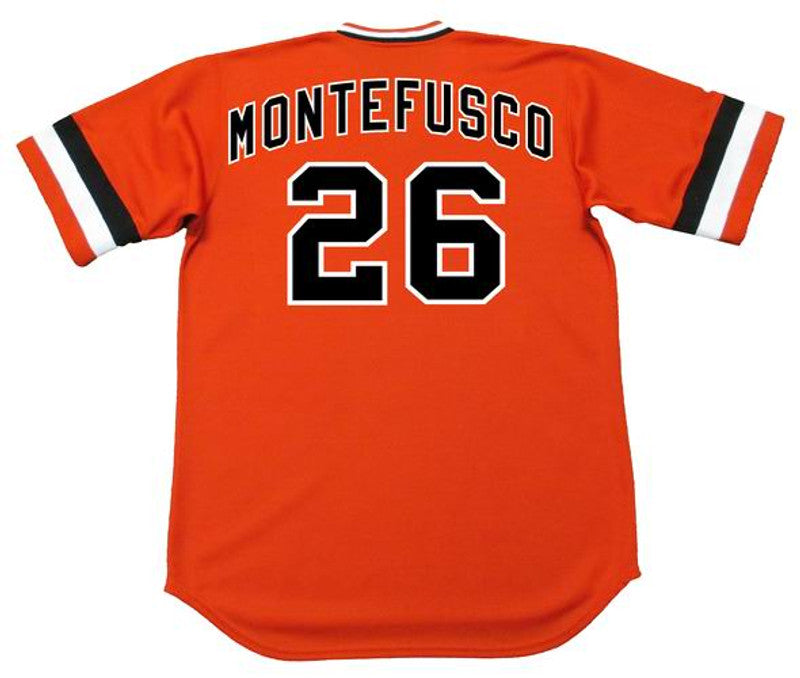 John Montefusco San Francisco Giants 1978 Baseball jersey retro stitched fan gear RTJ00412