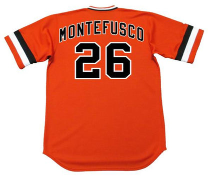 John Montefusco San Francisco Giants 1978 Baseball jersey retro stitched fan gear RTJ00412