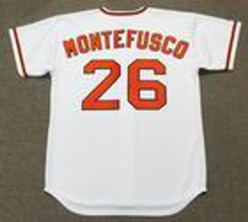 John Montefusco San Francisco Giants 1976 Baseball jersey retro stitched fan gear RTJ00413