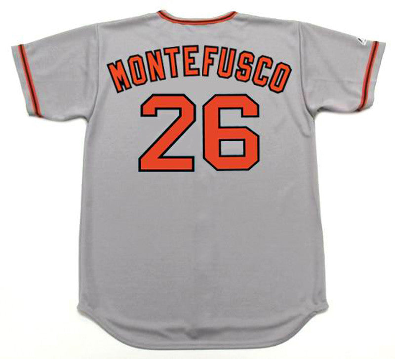 John Montefusco San Francisco Giants 1976 Baseball jersey retro stitched fan gear RTJ00414