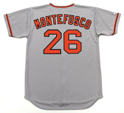 John Montefusco San Francisco Giants 1976 Baseball jersey retro stitched fan gear RTJ00414