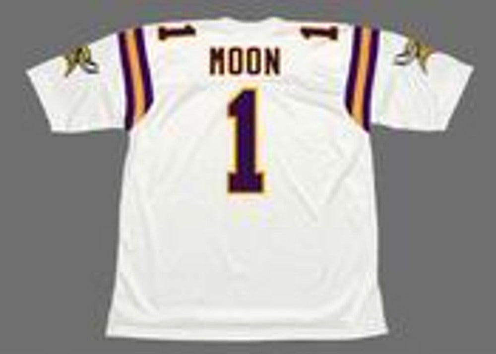 Minnesota Vikings Warren Moon 1996 Away Throwback Football Jersey product image