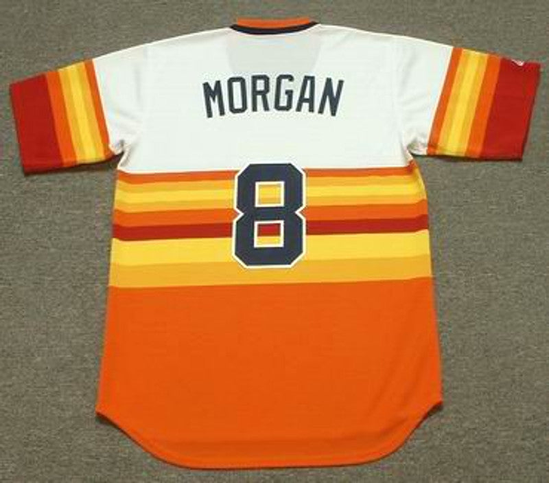 Joe Morgan Houston Astros 1980 Baseball jersey retro stitched fan gear RTJ00470