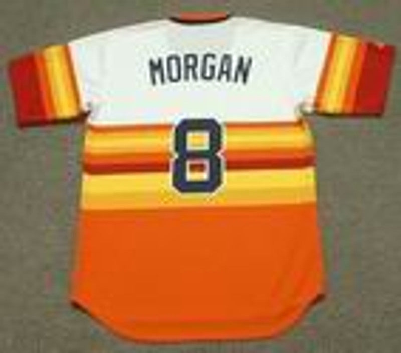 Joe Morgan Houston Astros 1980 Baseball jersey retro stitched fan gear RTJ00470